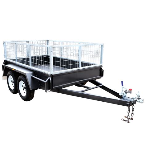 8X5 Tandem Axle Cage Trailer 2Ft Cage For Sale Swan Hill Swan Hill