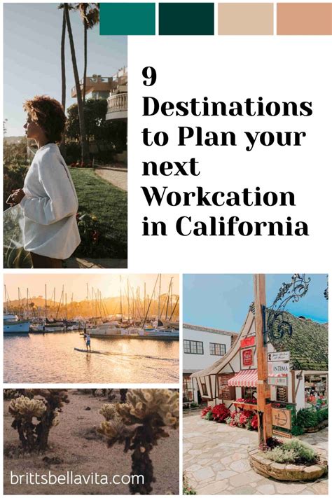 9 Destinations To Plan Your Next Workcation In California