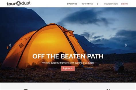 99 Best Travel Amp Tourism Website Design Inspirations For 2022 Colorwhistle