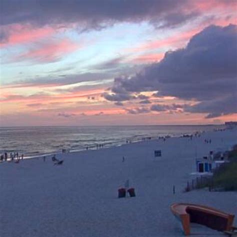 A Beautiful Sunset From Our Back Porch Cam In Destin Florida Visit Our Site To Control The