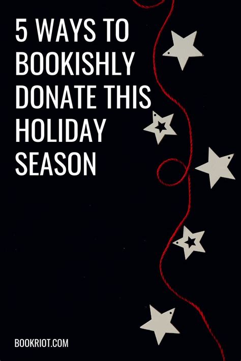 A Black Background With White Stars And The Words 5 Ways To Bookishly