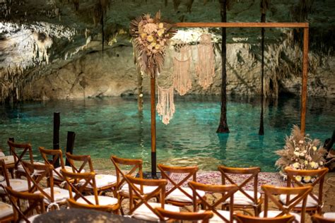 A Cenote Worthy Destination Wedding In Tulum