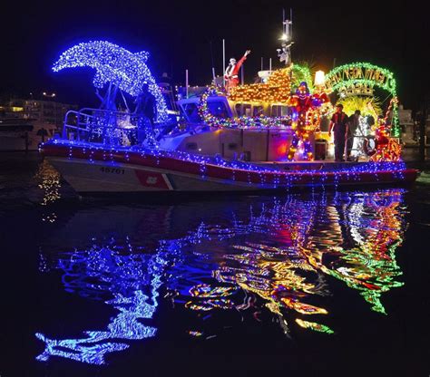 A Dazzling Display Schooner Wharf S Annual Lighted Boat Parade 2023