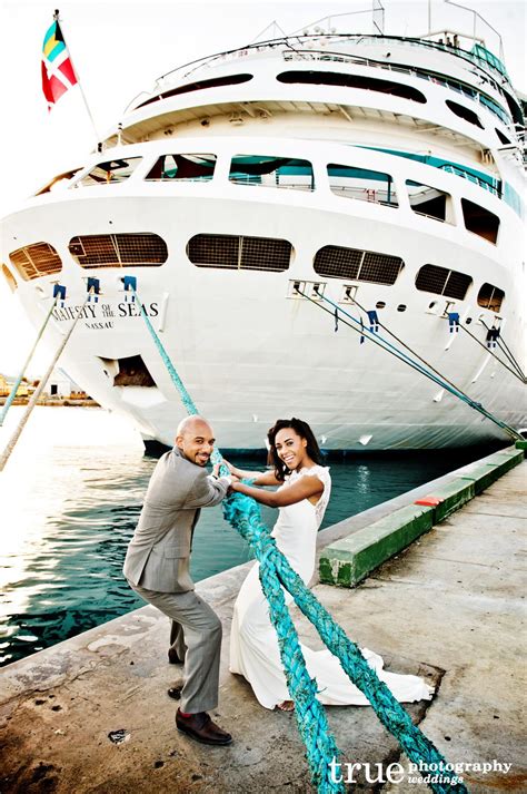 A Destination Wedding On A Cruise To The Bahamas Beatrice And Charles