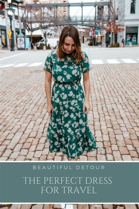 A Dress To Travel With Beautiful Detour Dresses Travel Dress