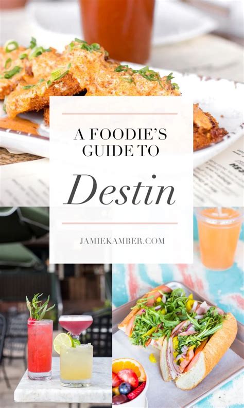 A Foodie Amp 39 S Guide To Destin Florida Jamie Kamber Destin Florida Florida Food Destin