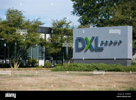 A Logo Sign Outside Of The Headquarters Of Destination Xl Group Inc In Canton Massachusetts