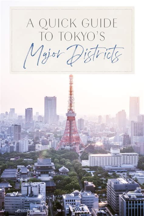 A Quick Guide To Tokyo S Major Districts The Blonde Abroad Tokyo Travel Japan Travel Japan