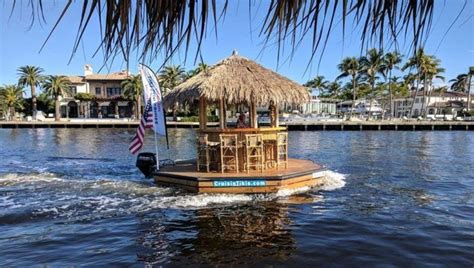 A Trip To This Floating Tiki Bar In Florida Is The Ultimate Way To