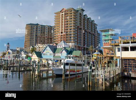 A View Of Destin Harbor Stock Photo Alamy