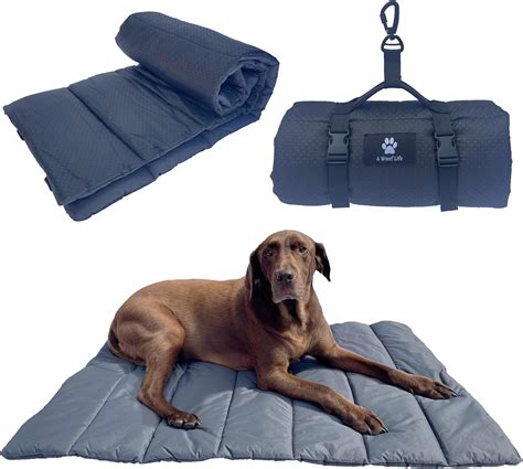 A Woof Life Portable Travel Dog Bed Compact And Lightweight Design