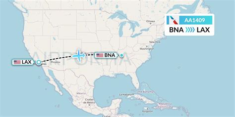 Aa1409 Flight Status American Airlines Nashville To Los Angeles Aal1409