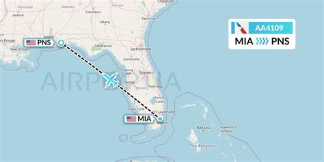 Aa4109 Flight Status American Airlines Miami To Pensacola Aal4109