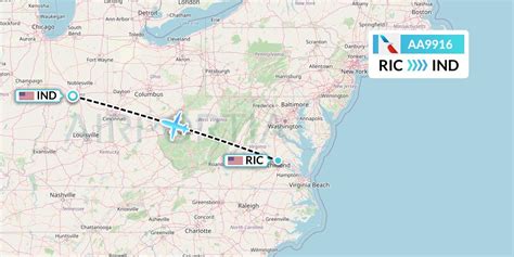 Aa9916 Flight Status American Airlines Richmond To Indianapolis Aal9916