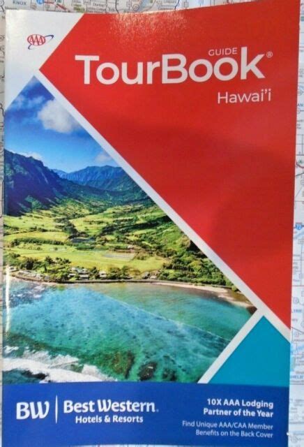 Aaa Hawaii Hi Tourbook Travel Guide Book 2020 Tour Book Vacation Fast