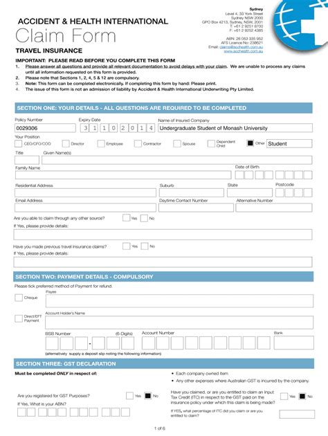 Aaa Travel Accident Insurance Coverage Fill Out Sign Online Dochub