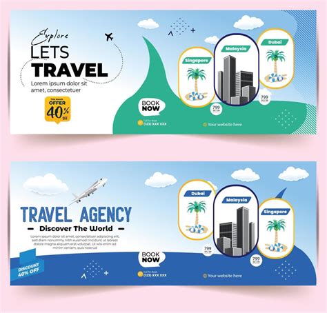 Aaa Travel Agency Banner Service Trip Vacation Trips Travel