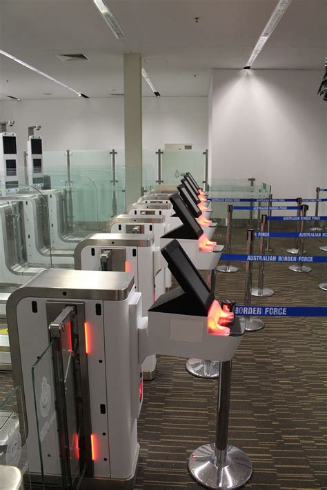 Adelaide Airport Smart Gates Installation Chappell Builders