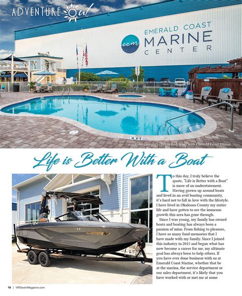 Adventure Out Emerald Coast Marine Vip Destin Magazine