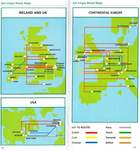 Aer Lingus Route Map Brasilbezy