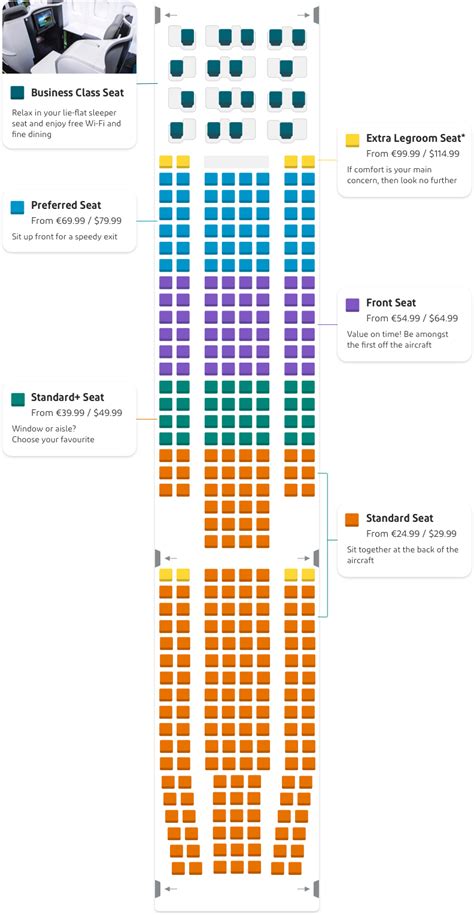 Aer Lingus Seating Plan Dublin To Orlando Elcho Table