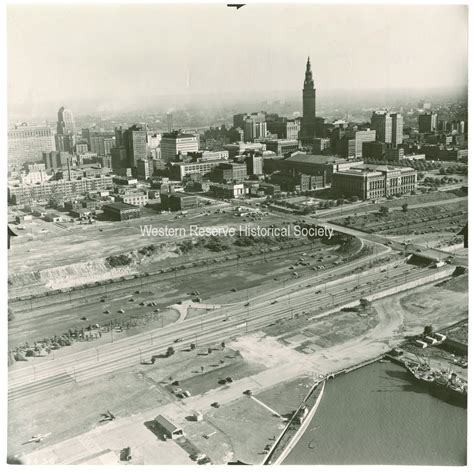 Aerial Views Encyclopedia Of Cleveland History Case Western Reserve