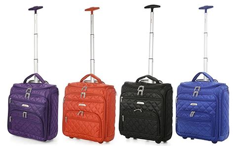 Aerolite Carry On Under Seat Wheeled Trolley Luggage Bag Review 2020