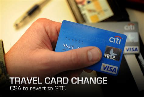 Af Csa Travel Card Transitions To Gtc Air Force Article Display