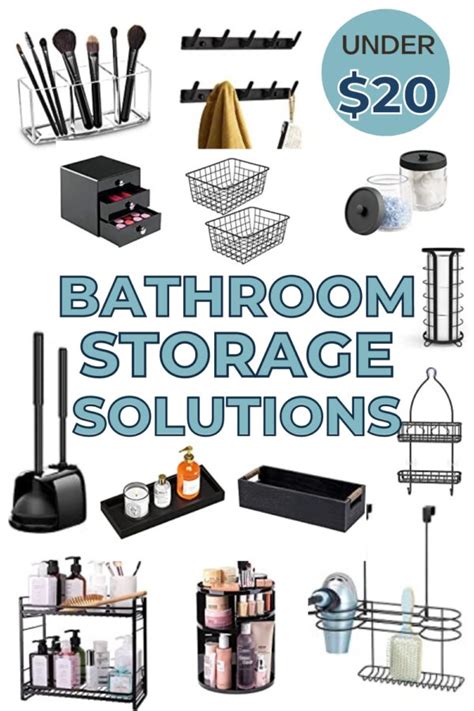 Affordable Storage Solutions For Bathroom Finding Time To Fly