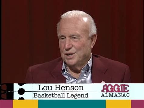 Aggie Almanac Lou Henson Part 2 A Greener Community And Depression