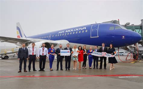 Air Moldova Launches Chisinau Prague Route