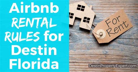 Airbnb Rental Rules For Destin Florida Destin Property Expert