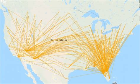 Airline In Focus Allegiant Routes