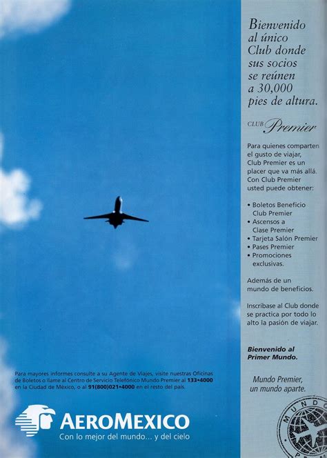 Airline Memorabilia Aerom Xico 1998