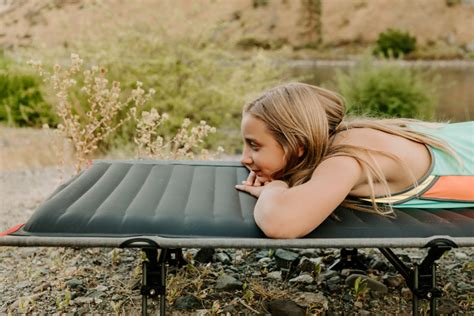 Airtite Cot With Inflatable Mattress Sustainable Travel Living