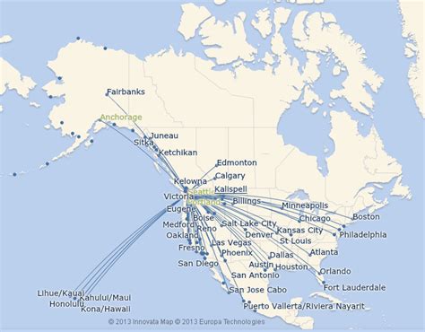 Alaska Air Route Map Zip Code Map