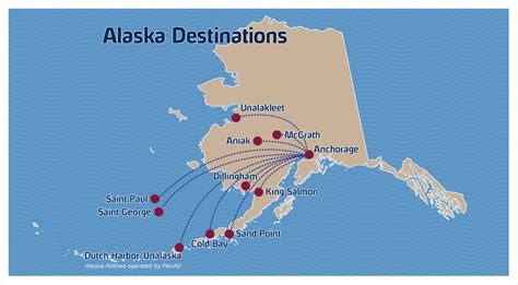 Alaska Airlines Destination Map Travel Guides Tips