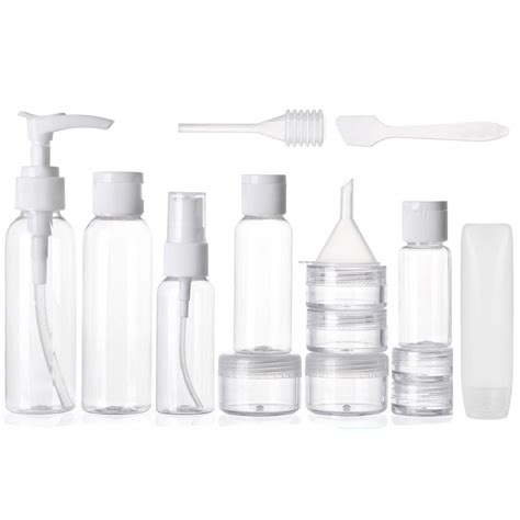 Alink 16 Piece Travel Size Toiletry Bottles Set Best Travel Containers On Amazon Popsugar