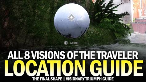 All 8 Visions Of The Traveler Locations In Destiny 2 Visionary Triumph Guide