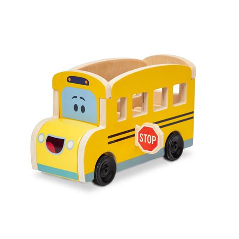 All Aboard The Blue S Clues You School Bus With A Bungee Hinged Door