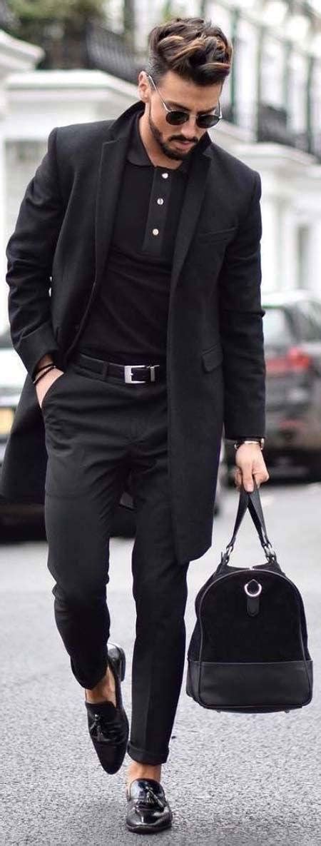 All Black Outfits Men 23 All Black Dressing Ideas For Guys Moda Para Homens Gordinhos