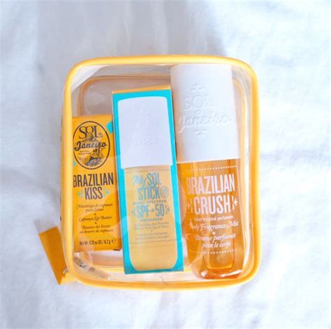 All Brand New Includes The Clear Sdj Bag Brazilian Kiss Lip Balm My Sol Stick Spf 50 And