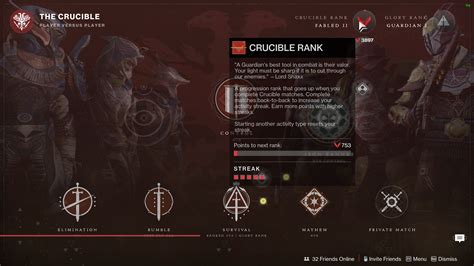 All Destiny 2 Competitive Ranks In The Ranked Crucible Playlist Gamesradar