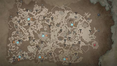 All Diablo 4 Fast Travel Points