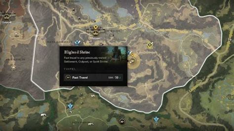 All Fast Travel Locations In New World Shrines Amp Outposts