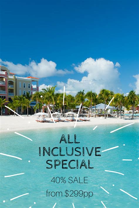 All Inclusive Available From June 1St 2017 Book Your Stay This Year