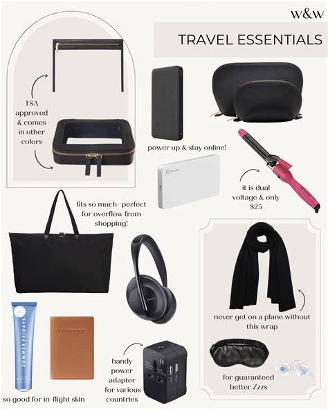 All Meghan S Travel Essentials Wit Whimsy