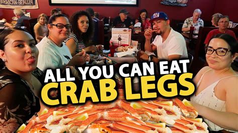 All You Can Eat Crab Leg Night Youtube