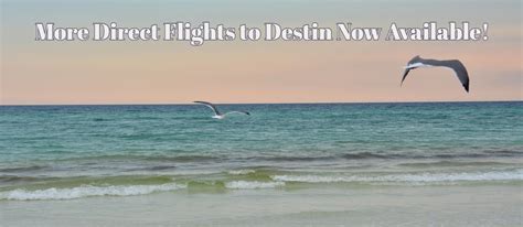 Allegiant Airlines Offers Low Rates On Destin Flights