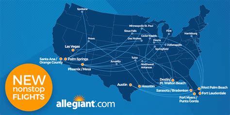 Allegiant Amp 39 S Huge Network Expansion Sees 22 Routes Added Simple Flying